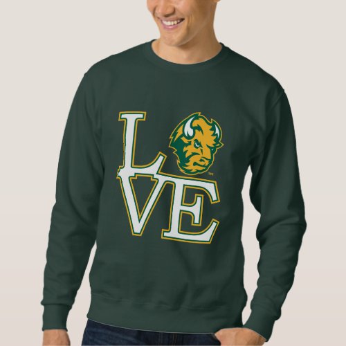 North Dakota State University Love Sweatshirt