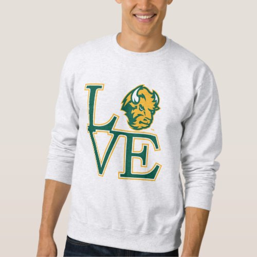 North Dakota State University Love Sweatshirt