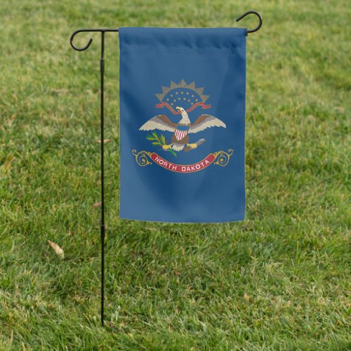 North Dakota State Vertical Garden Flag
