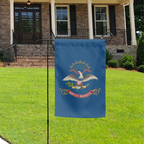 North Dakota State Vertical Garden Flag