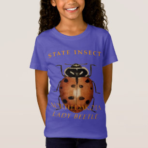 North Dakota Territory Insect The Ladybug T-Shirt
