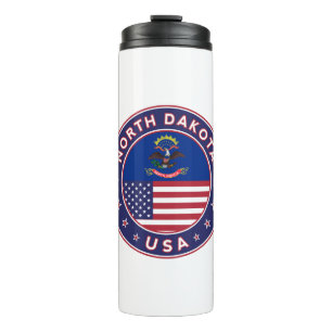 North Dakota Thermal Tumbler