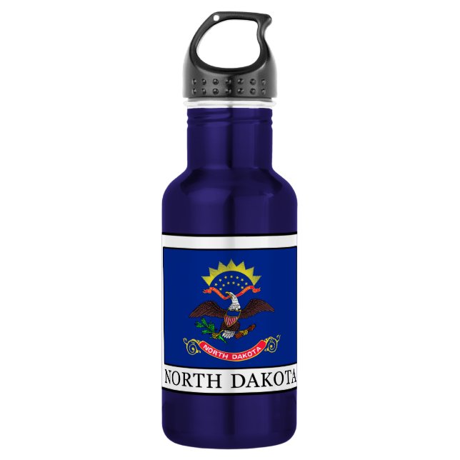 North Dakota Water Bottle (Front)