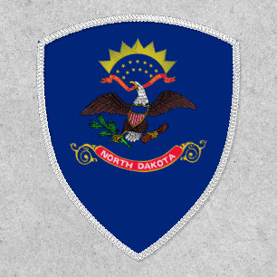 North Dakotan Flag, Flag of North Dakota Patch