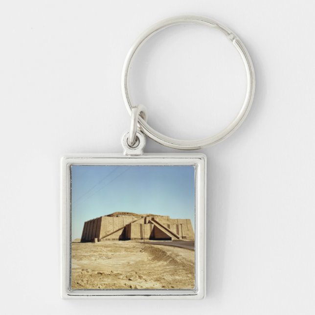 North-eastern facade of the ziggurat, c.2100 BC Keychain (Front)
