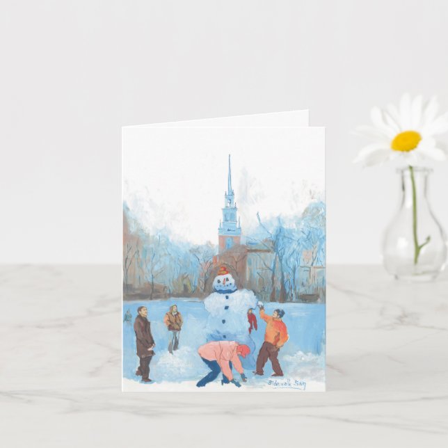 North End Holiday Card (Small Plant)