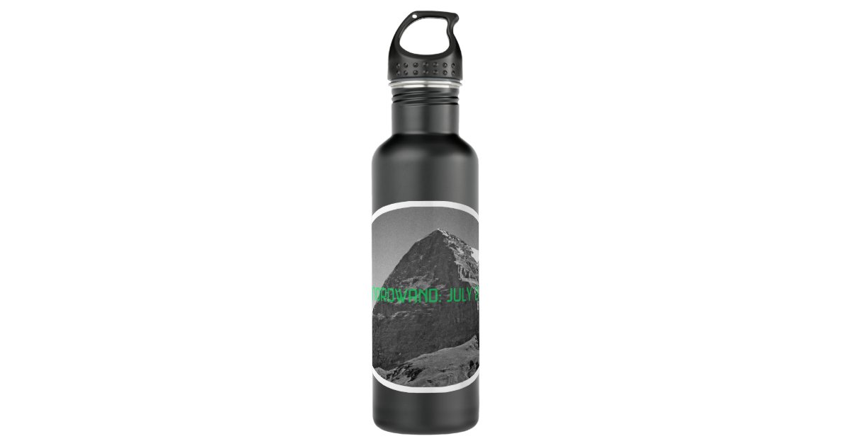 North Face Mountain Climb Stainless Steel Water Bottle | Zazzle