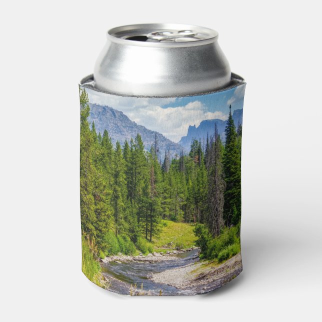 North Fork Shoshone River Can Cooler (Can Front)