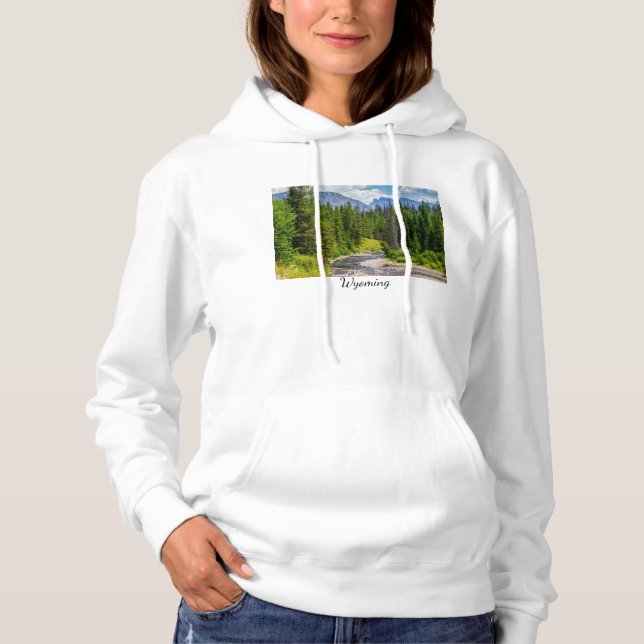North Fork Shoshone River Hoodie (Front)