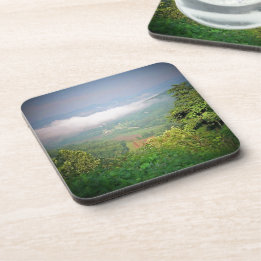 North Georgia Mountains, USA Beverage Coaster