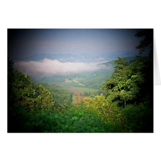 North Georgia Mountains, USA Cards (Front Horizontal)