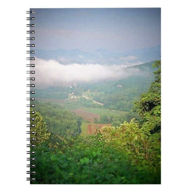 North Georgia Mountains, USA Notebook (Front)