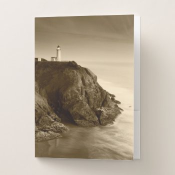 North Head Lighthouse | Fort Canby State Park  Wa Pocket Folder by tothebeach at Zazzle