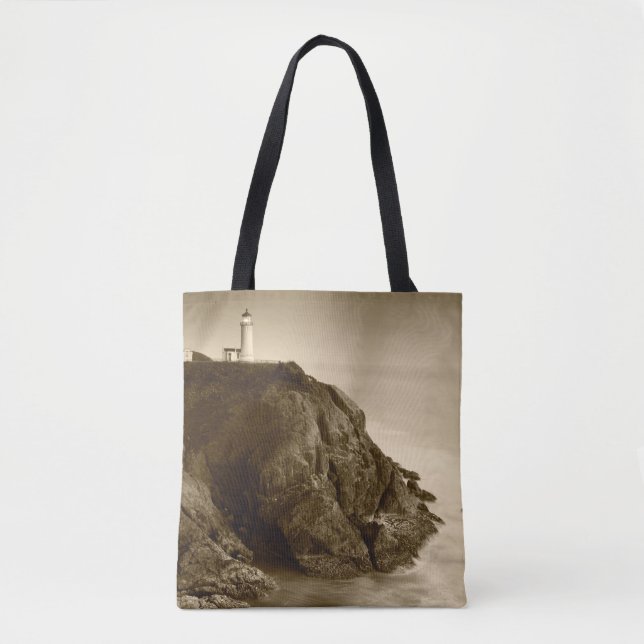 North Head Lighthouse | Fort Canby State Park, WA Tote Bag (Front)