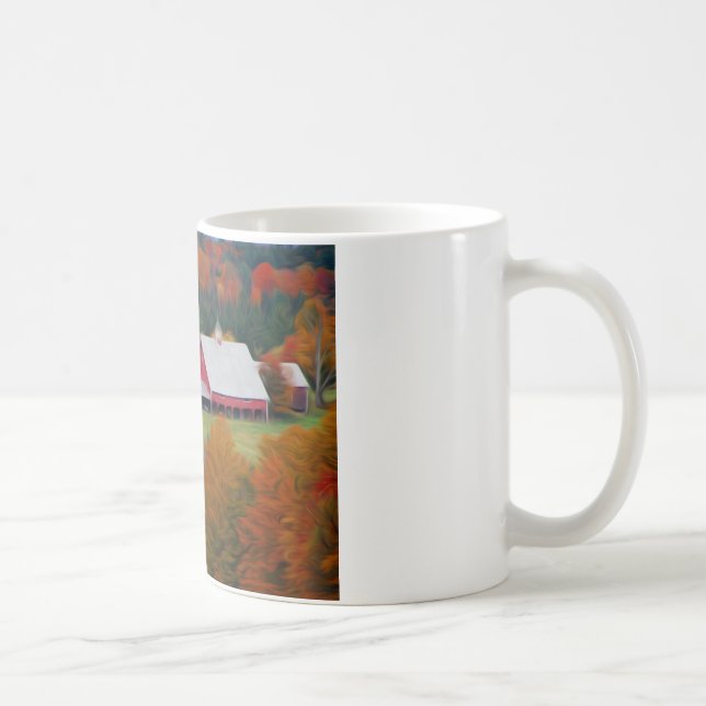 North Hollow Farm, Vermont Coffee Mug (Right)