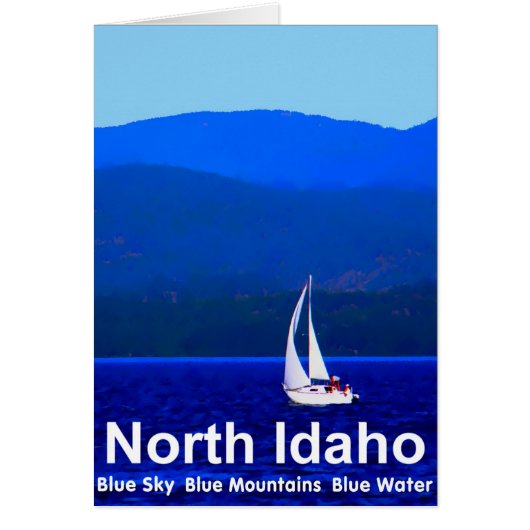 North Idaho Blue Cards (Front)