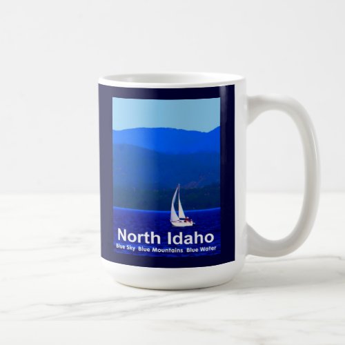 North Idaho Blue Coffee Mug