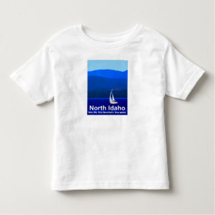 North Idaho Blue Toddler T-shirt