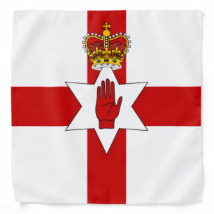 North Ireland Bandana, Ulster Flag / Ireland Bandana