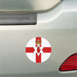 North Ireland Car sticker, Patriotic, Ulster Flag Magnet