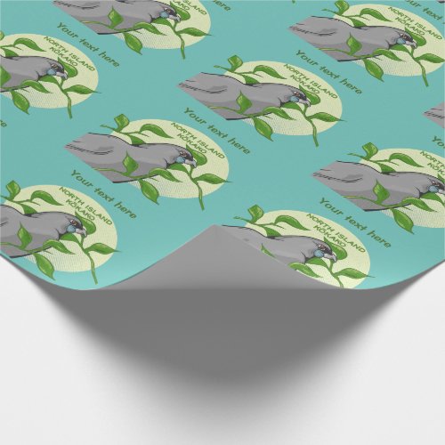 North Island Kokako Wrapping Paper