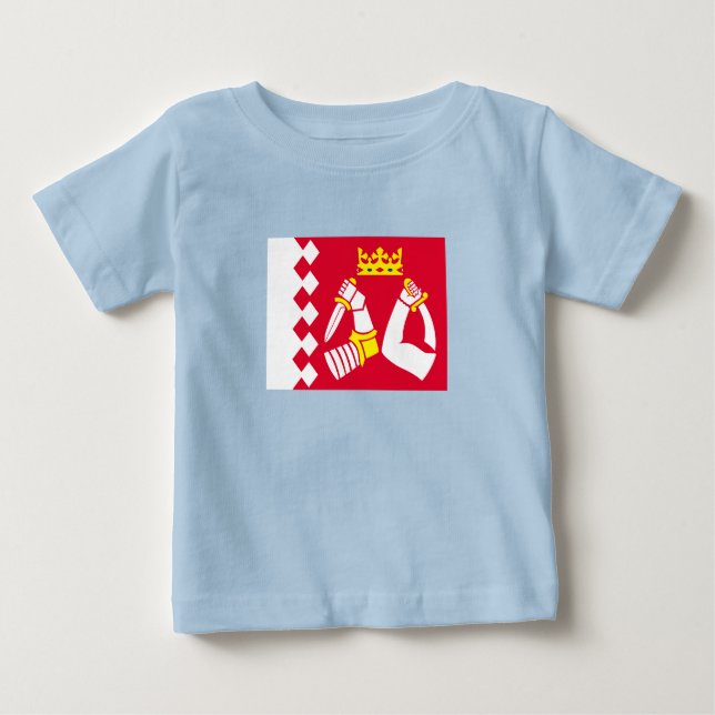 North Karelia Flag Baby T-Shirt (Front)