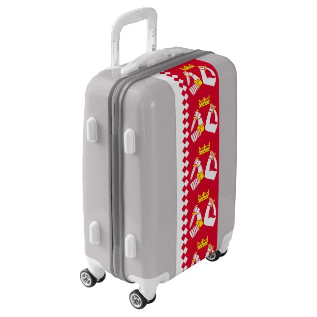 North Karelia Flag Luggage (Rotated Left)