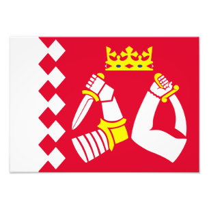 North Karelia Flag Photo Print
