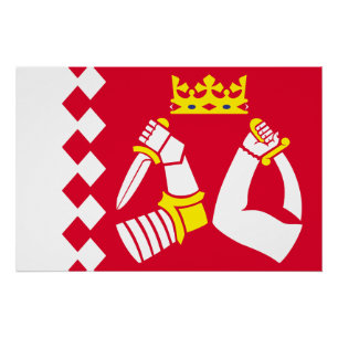 North Karelia Flag Poster