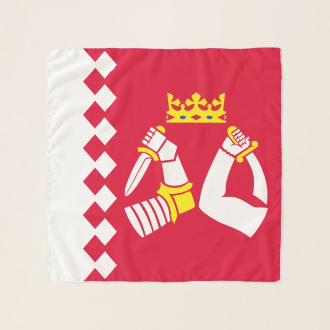 North Karelia Flag Scarf (Front)