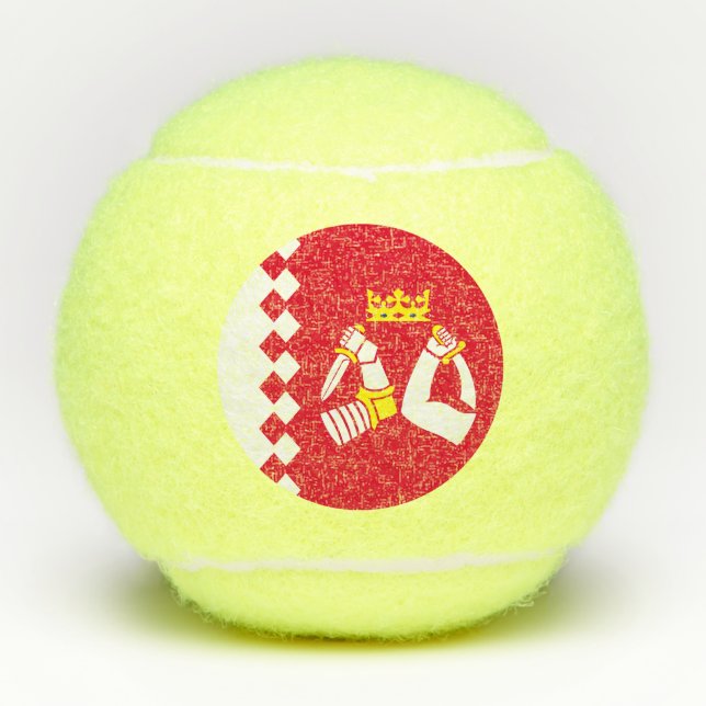 North Karelia Flag Tennis Balls (Front)