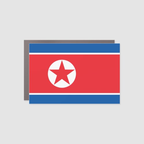 North Korea Car Magnet