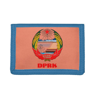North Korea - DPRK 한국 (Kim Jong Un) Tri-fold Wallet