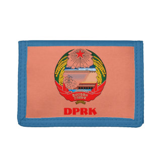 North Korea - DPRK 한국 (Kim Jong Un) Trifold Wallet