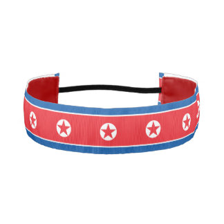 North Korea Flag Athletic Headband