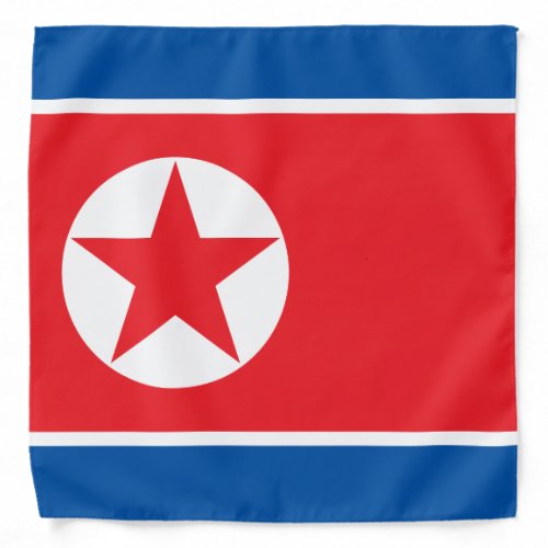 North Korea flag Bandana