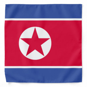 North Korea flag Bandana