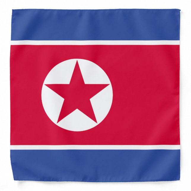 North Korea flag Bandana (Front)