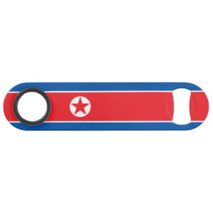 North Korea Flag Bar Key