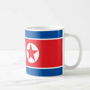 North Korea Flag Ceramic Mug