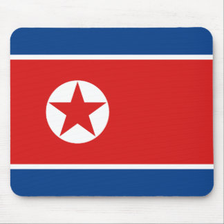 North Korea Flag Mousepad