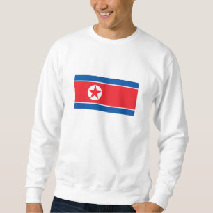 North Korea Flag Sweatshirt