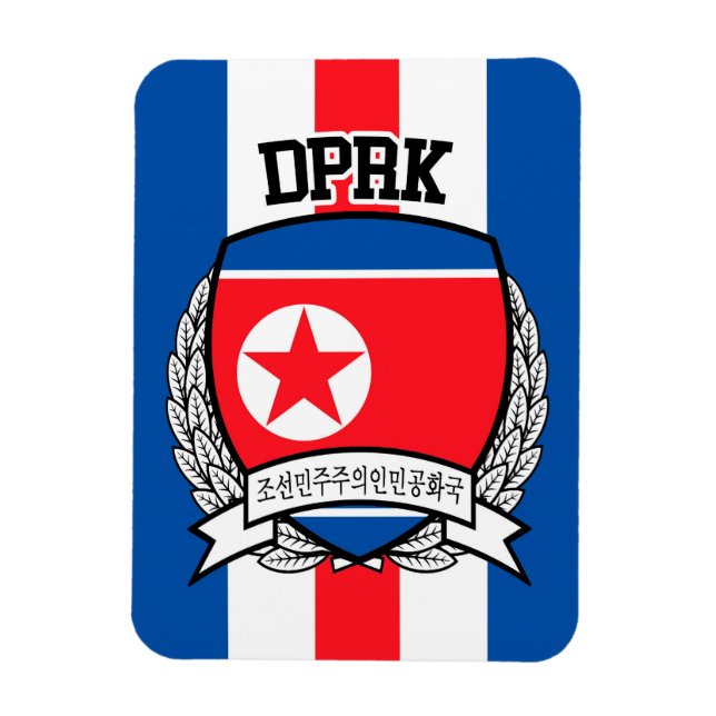 North Korea Magnet (Vertical)