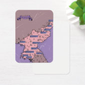 North Korea map (Desk)