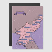 North Korea map (Front/Back)