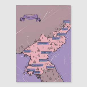 North Korea map