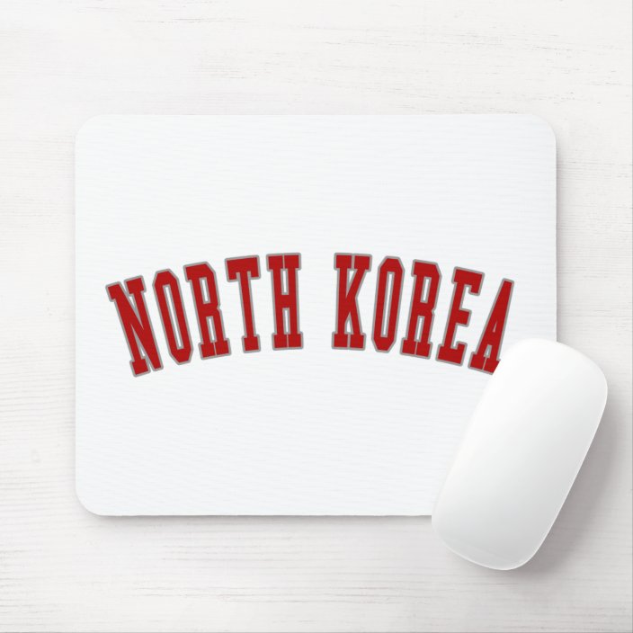 North Korea Mouse Pad