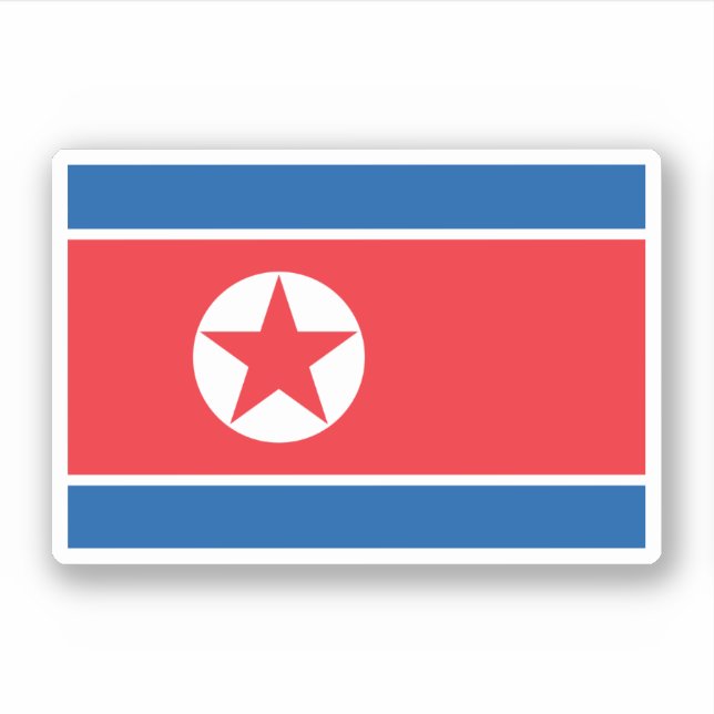 North Korea Sticker (Front)