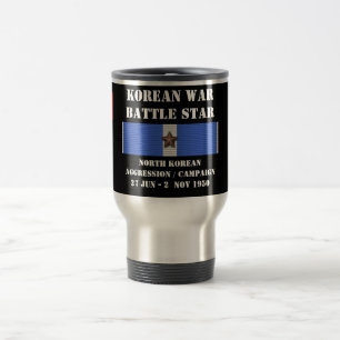 North Korean Aggression Campaign Travel Mug