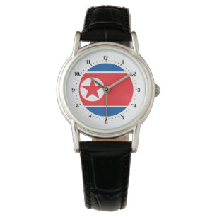 North Korean flag Watch
